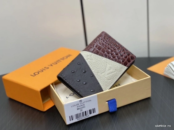 WIS Organizer-7.5*11.1*1 Pocket VUITTON cm LOUIS 0712